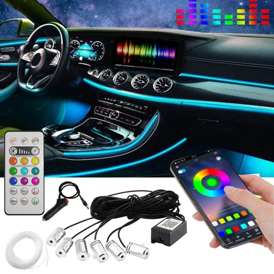 Bande lumineuse d'ambiance LED pour intérieur de voiture KALADA