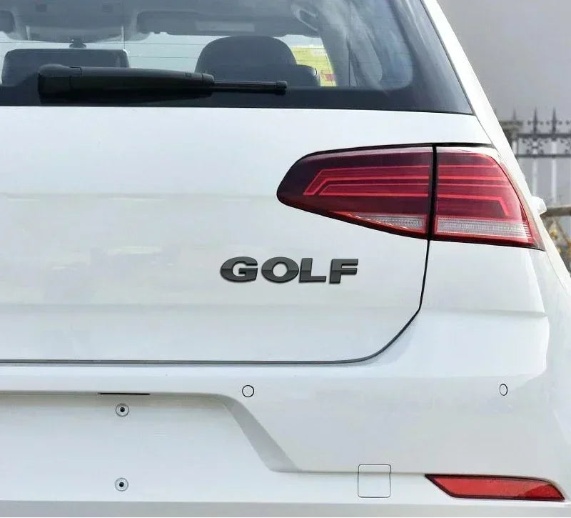 VW Golf 6 7 Rear Trunk ABS Badge Emblem Nameplate Decor