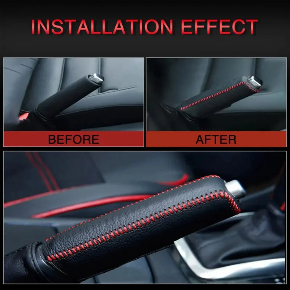 Mazda 6 Genuine Leather Handbrake Sleeve Grip Cover