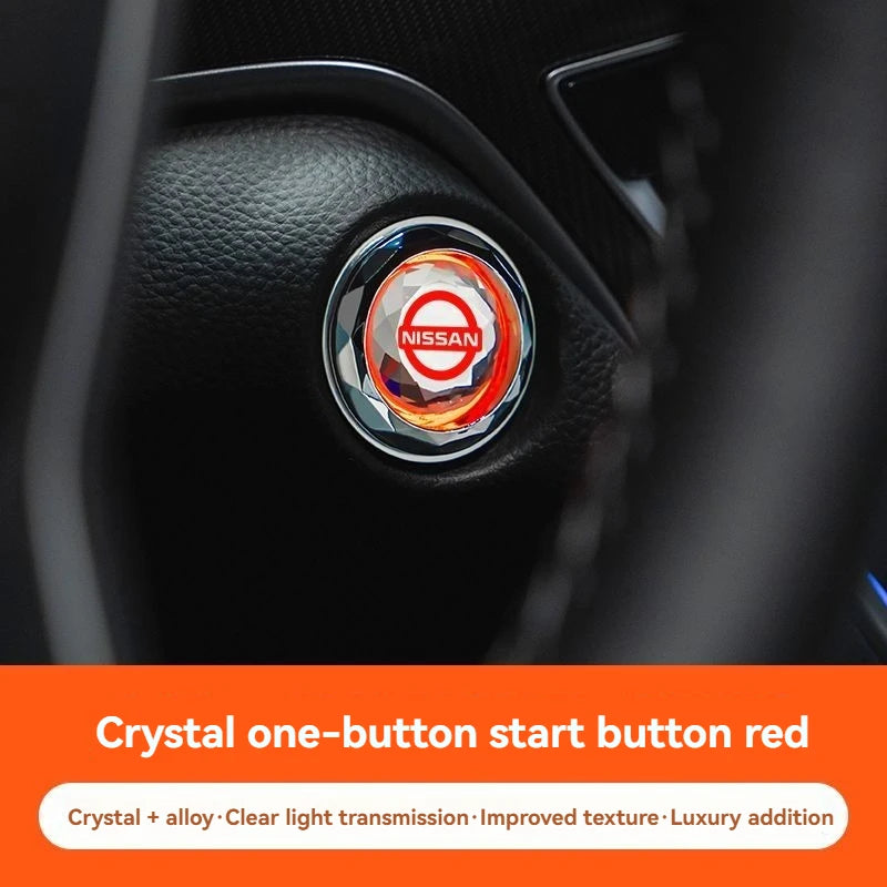 Engine Start/Stop Button Cover for Nissan