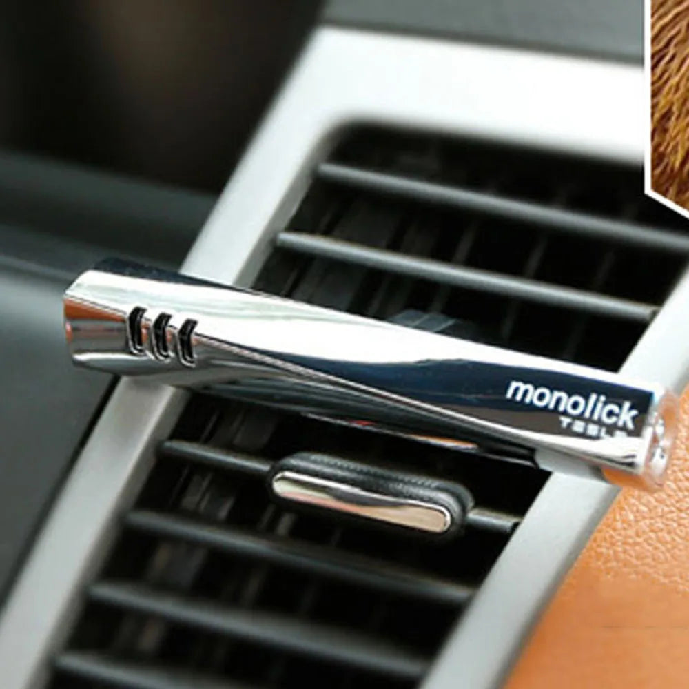 Difusor ambientador con clip para ventilación de coche - Fragancia de perfume sólido