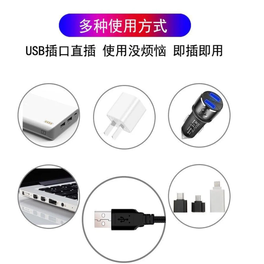 Éclairage intérieur LED USB pour Peugeot, Jeep, Buick, Bentley et Scania