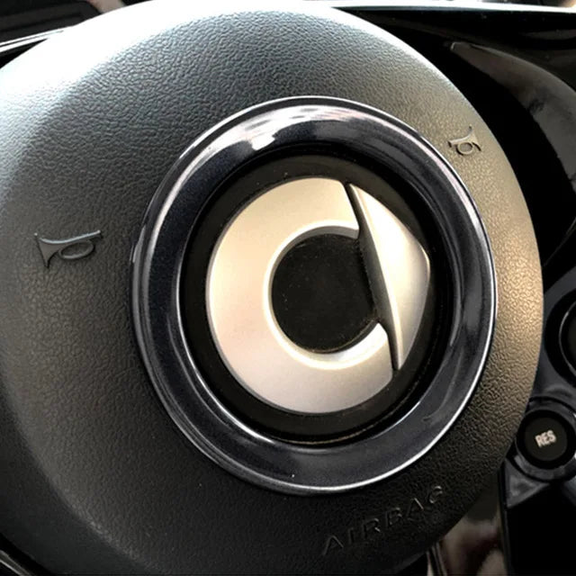 Steering Wheel Center Cap Ring for Smart 453 Fortwo/Forfour
