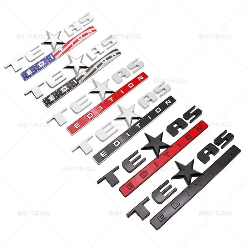 3D TEXAS EDITION Emblem Badge