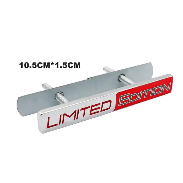 Universal Limited Edition Metal Emblem Badge