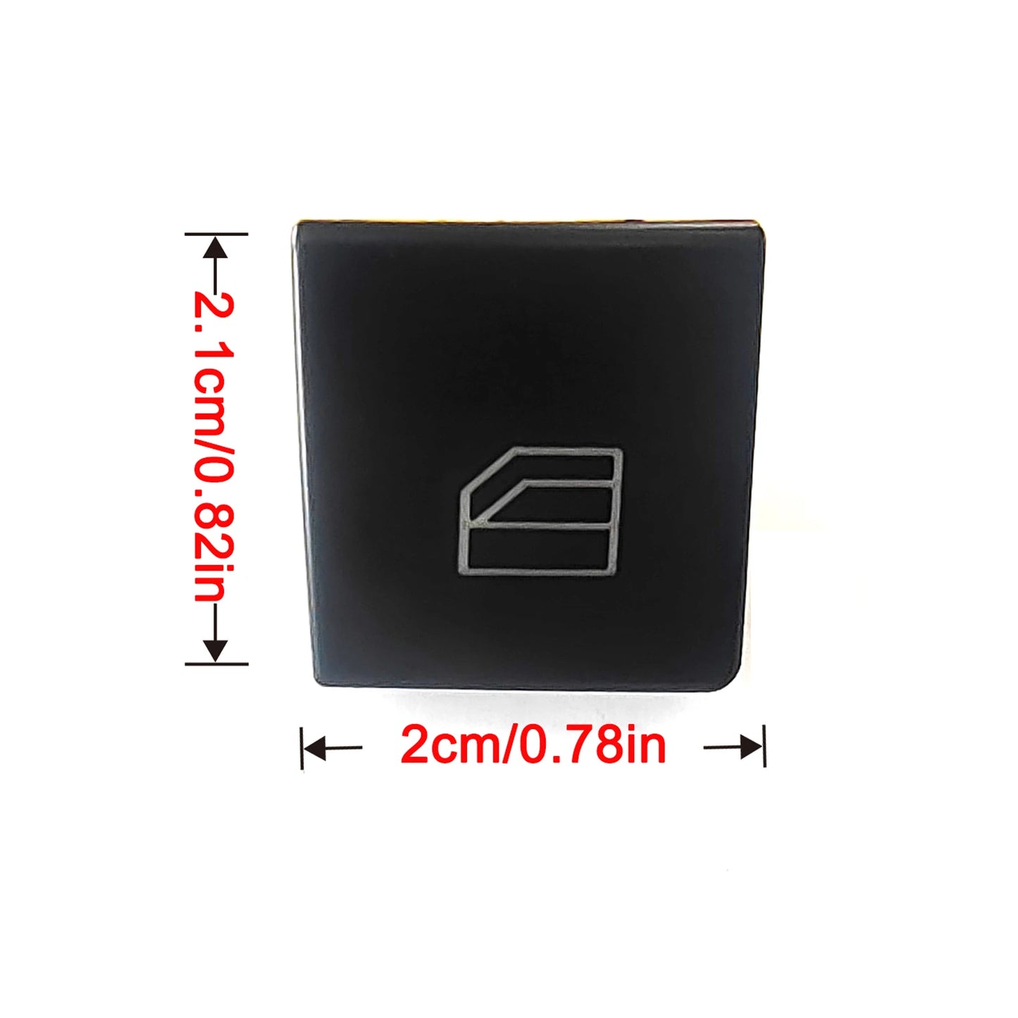 4Pcs Power Window Switch Cover Cap for Mercedes-Benz