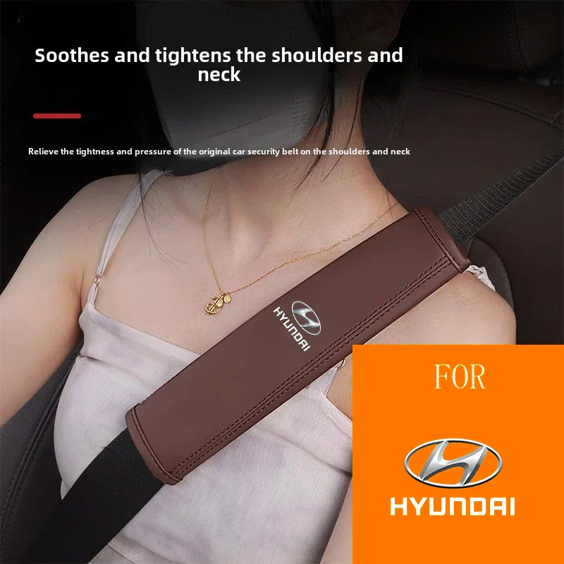 Adjustable Seat Belt Cover for Hyundai Models