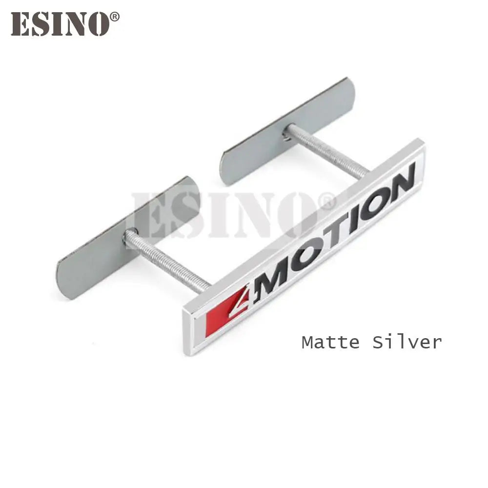 4Motion 3D Chrome Alloy Emblem Badge for VW Golf R/Tiguan