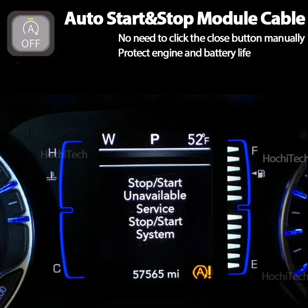 Audi A3/S3/RS3 8V Stop Start Off Sensor Cable 2013-2020