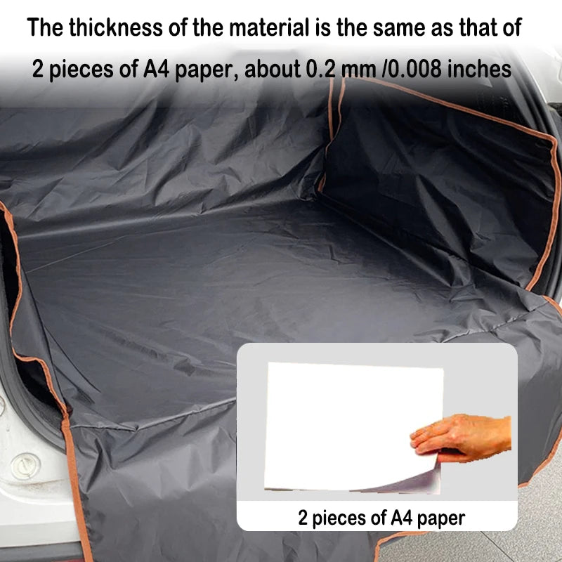 Tapis de coffre universel pour SUV - Protection de coffre imperméable pour sièges arrière