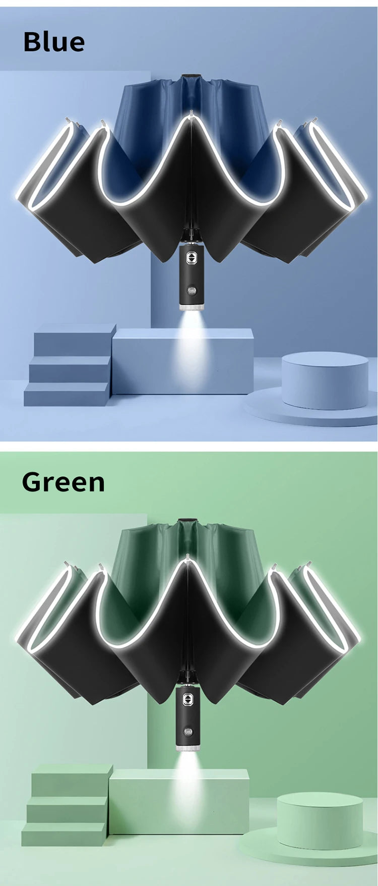 Jaguar Auto Sunshade Umbrella Reflective