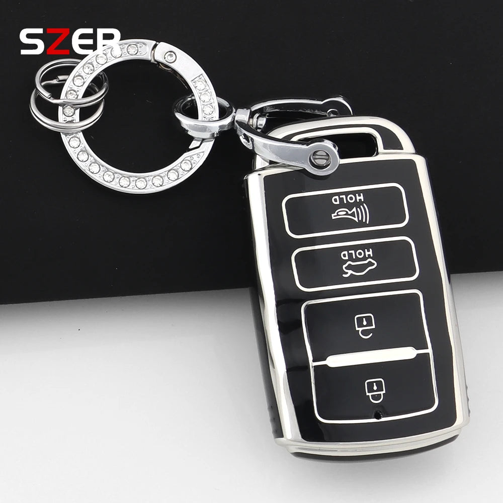 KIA K7/K9/K900 4-Button TPU Key Fob Cover Protector