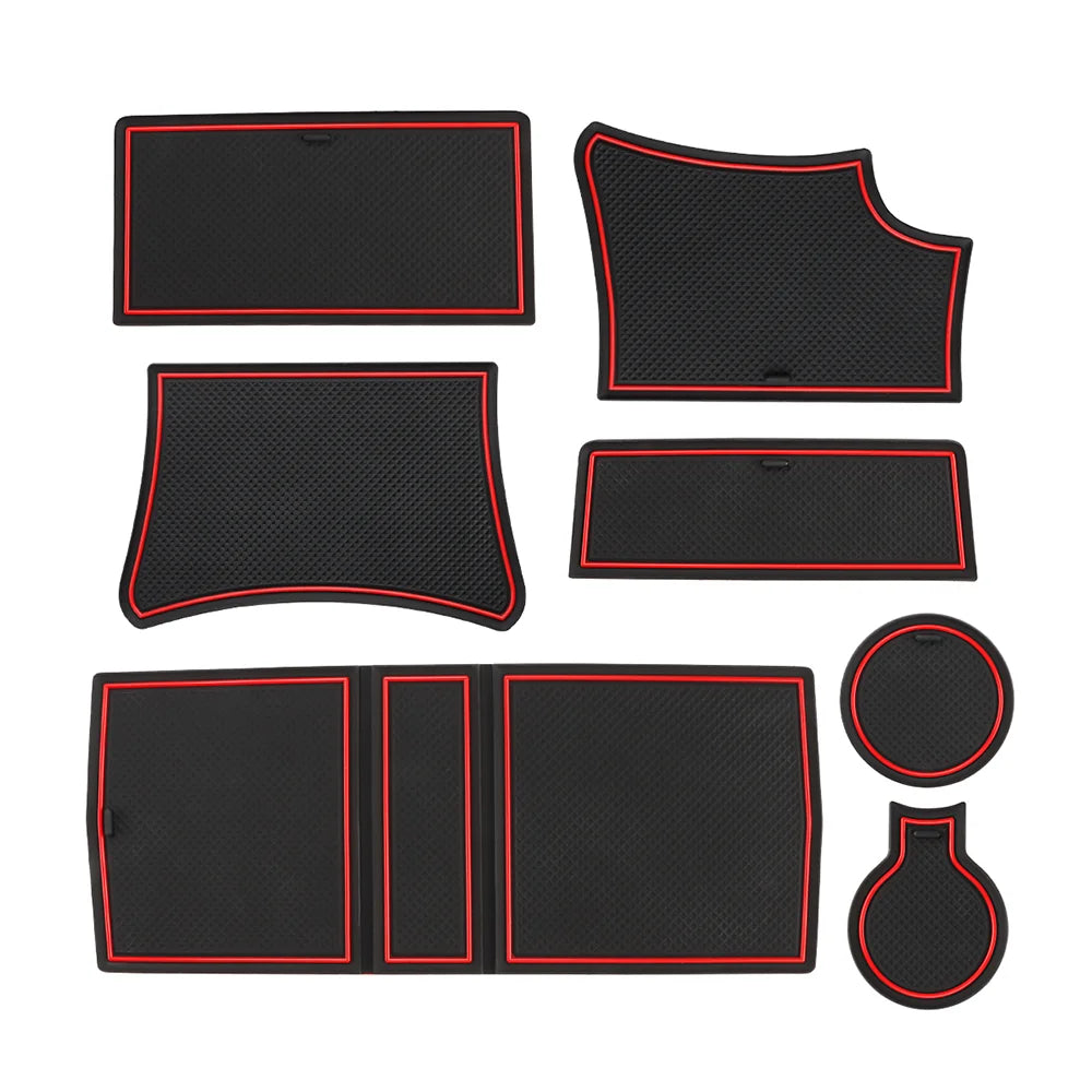 Anti-Slip Door Slot Mats for Peugeot 208/2008 E-Series