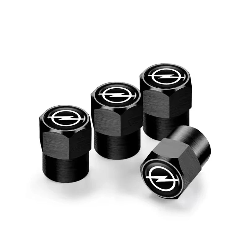 4pcs Opel Emblem Valve Caps Set
