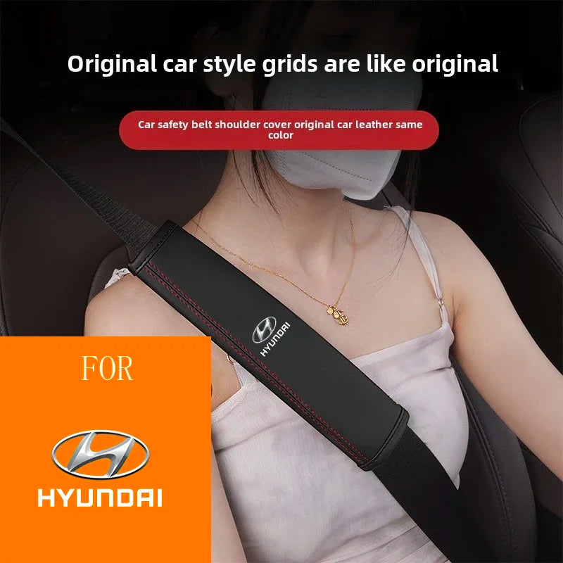 Adjustable Seat Belt Cover for Hyundai Models