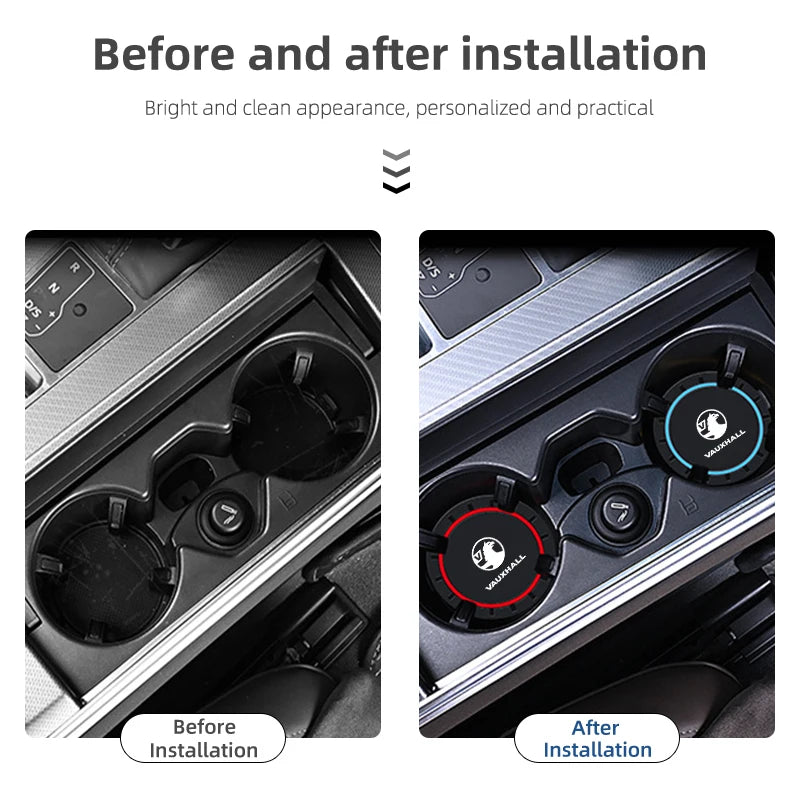 Silicone Cup Holder Coaster for Vauxhall