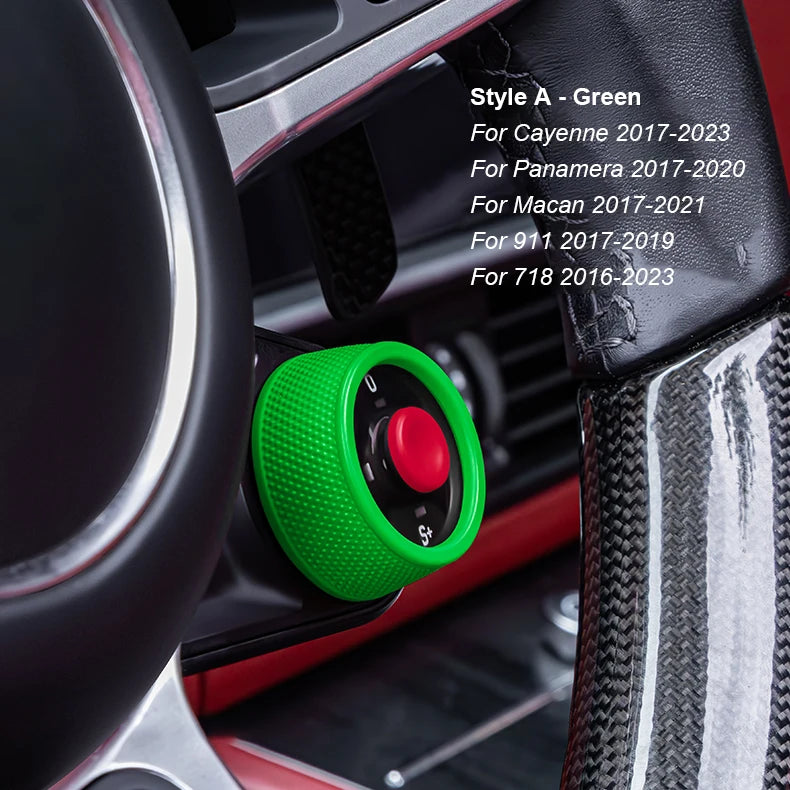 Multicolour SC Ejection Knob for Porsche 2016-2025