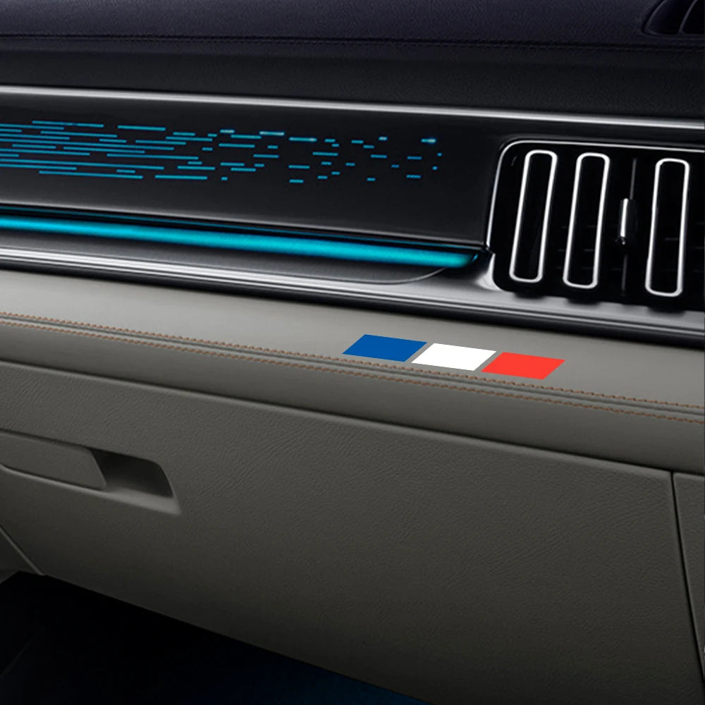 French Flag Car Decal for Renault Peugeot Citroen