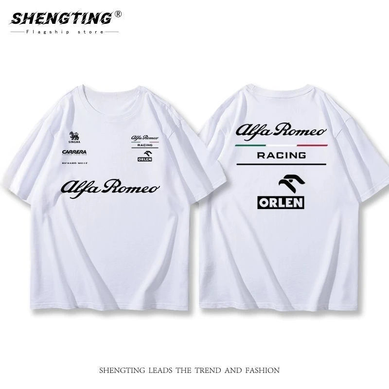 Alfa Romeo F1 Team Jersey – Pro Racing Summer Riding Tee