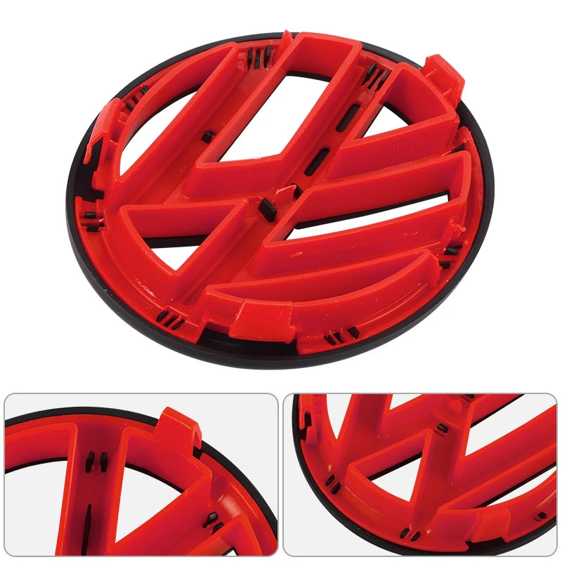 VW Golf 6 MK6 GTI Front Grill & Trunk Emblem Badge Set