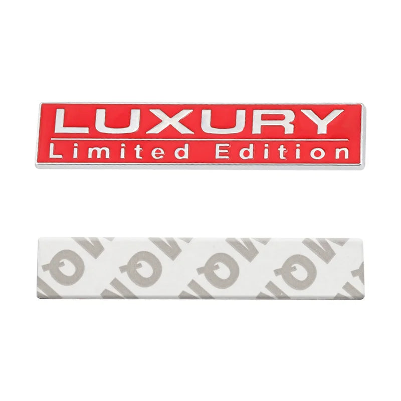 Luxury Limited Edition Logo Sticker for Jeep & SUV Models