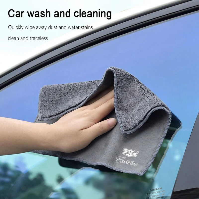 Premium Microfiber Towel for Cadillac Detailing & Care