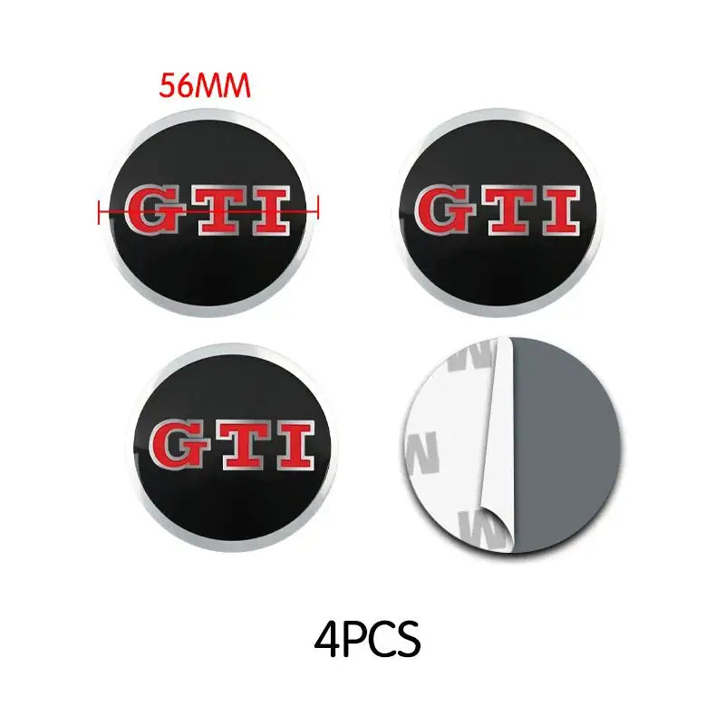 VW Wheel Center Hub Decals 4PCS – Pro Styling Upgrade