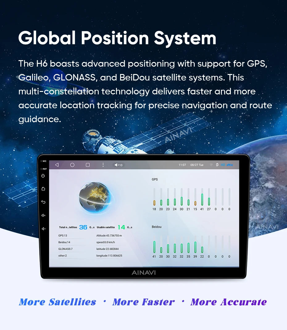 Sistema multimedia Ainavi para VW Polo 5 (2008-2017)