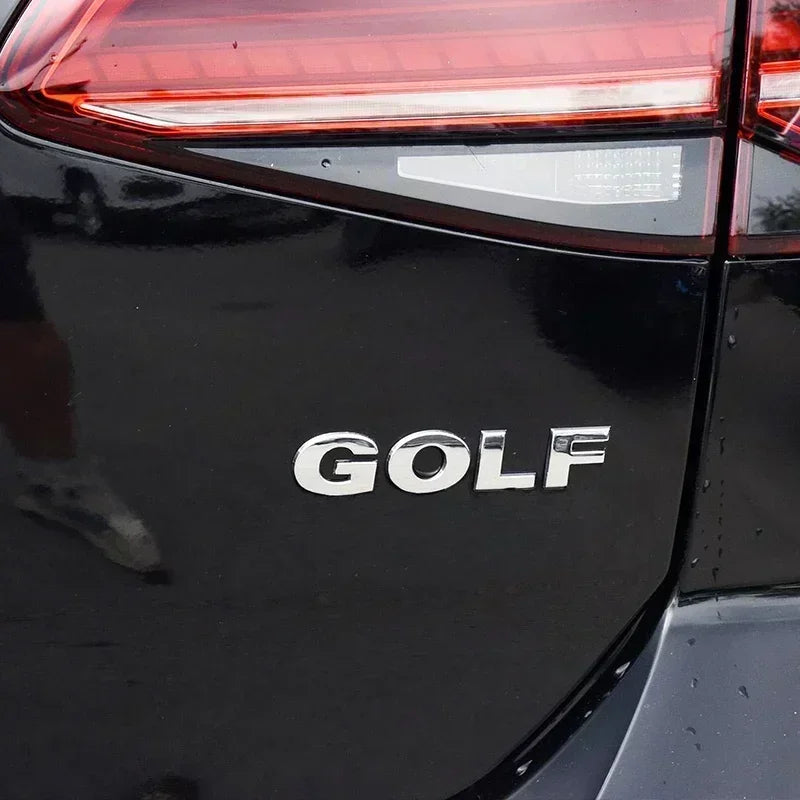 VW Golf 6 7 Rear Trunk ABS Badge Emblem Nameplate Decor