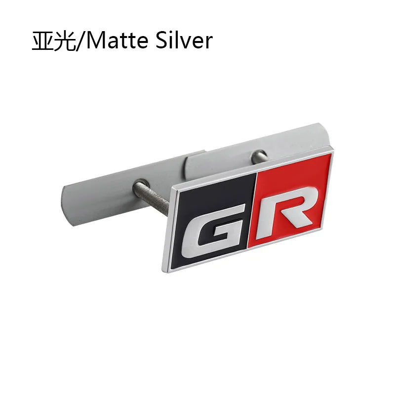 GR Sport Hood Grille Emblem Badge for Toyota/Lexus