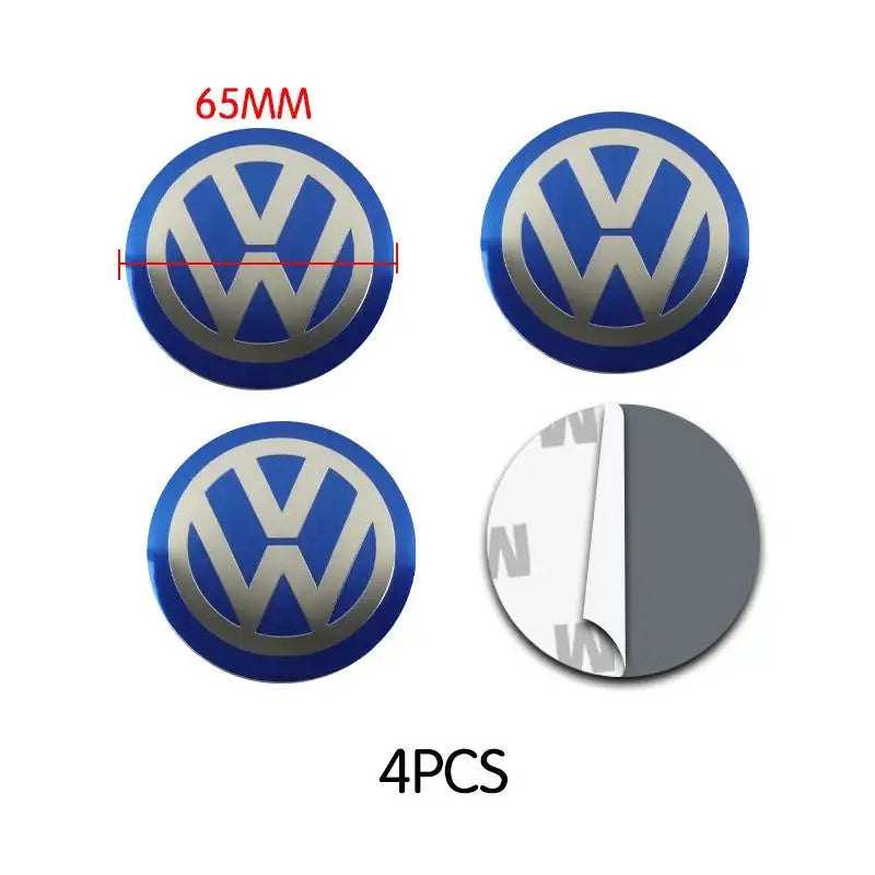 VW Wheel Center Hub Decals 4PCS – Pro Styling Upgrade