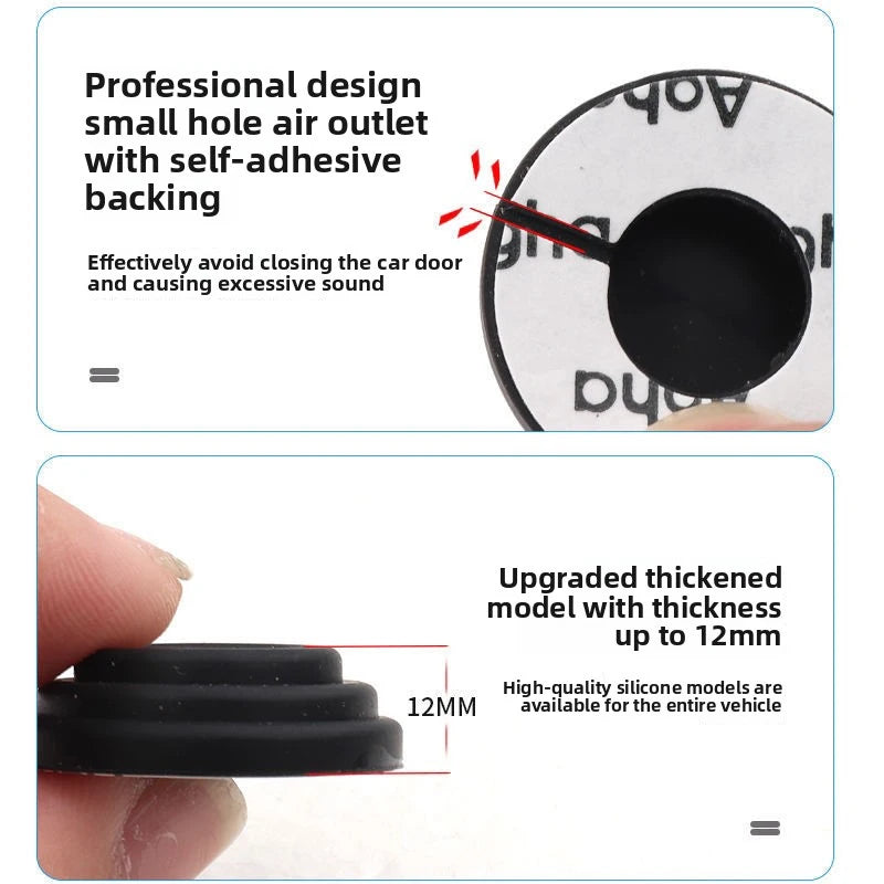 Thickened Trunk Shock Pads for Skoda