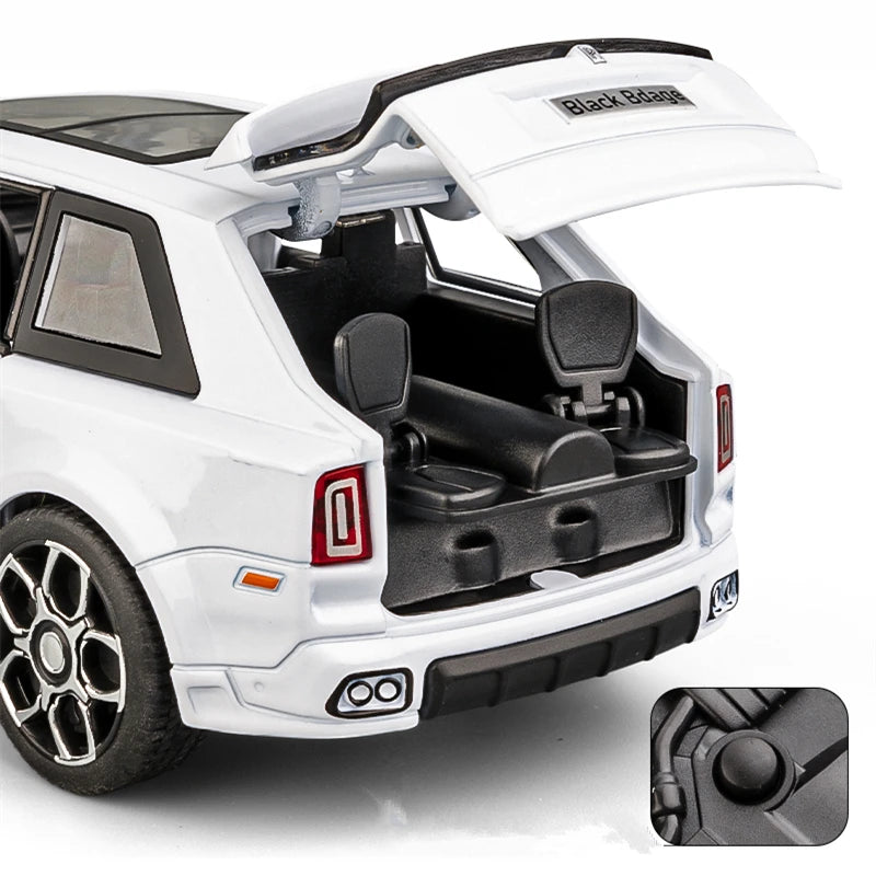 1:32 Rolls Royce Cullinan Diecast SUV Model, Alloy, Sound