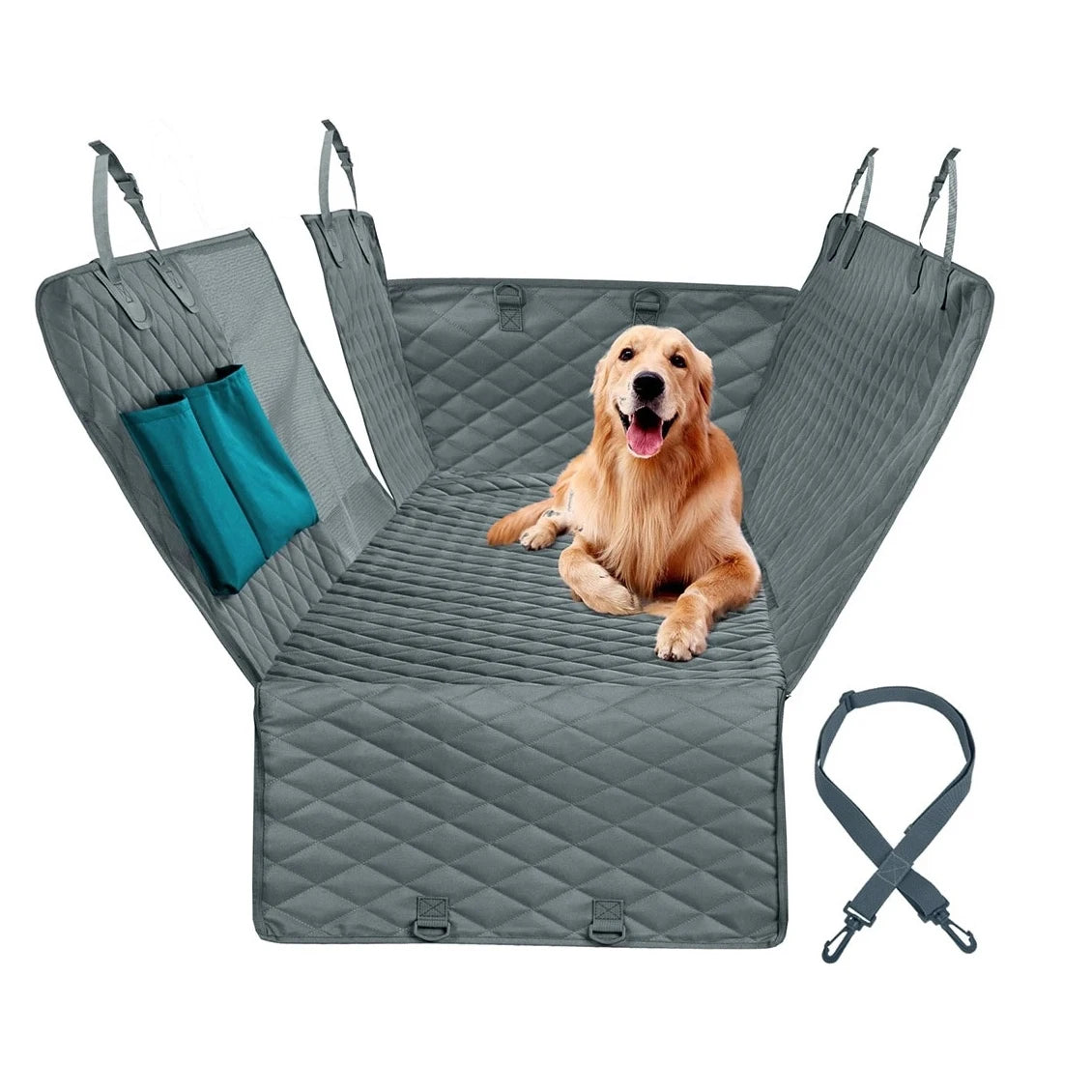 Waterproof Dog Car Seat Cover Hammock w/ Safety Belt, SUV/Truck gray – Car Accessories | MotorWorld Marketplace