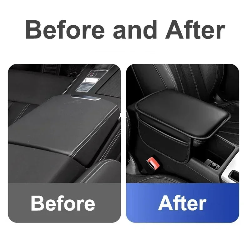 Honda Leather Console Hand Guard