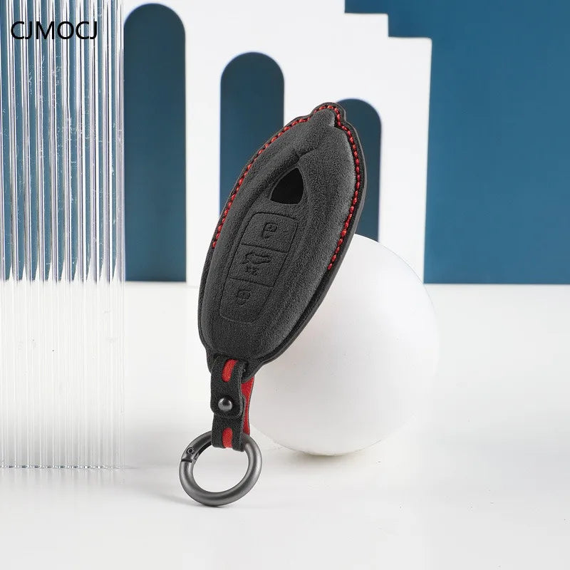 Premium Suede Key Case for Lamborghini Urus & Revuelto