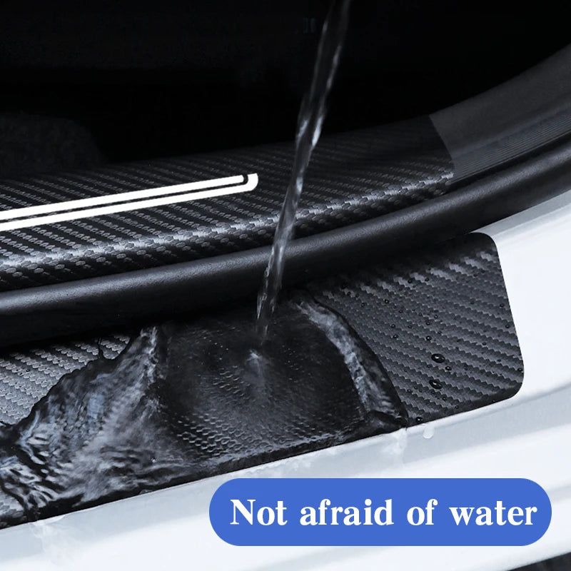 VW TDI TSI Golf/Polo Carbon Fiber Doorsill Protector Film
