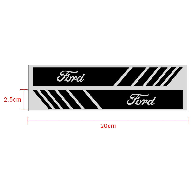 Ford Mirror Stripe Decal – Sport Styling