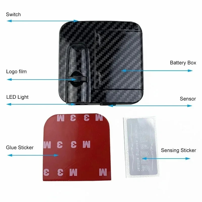 2025 Wireless LED Door Projector for Opel