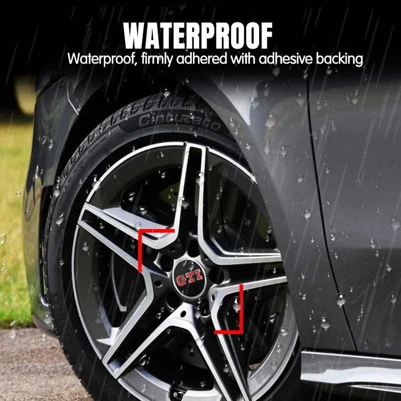 VW Wheel Center Hub Decals 4PCS – Pro Styling Upgrade