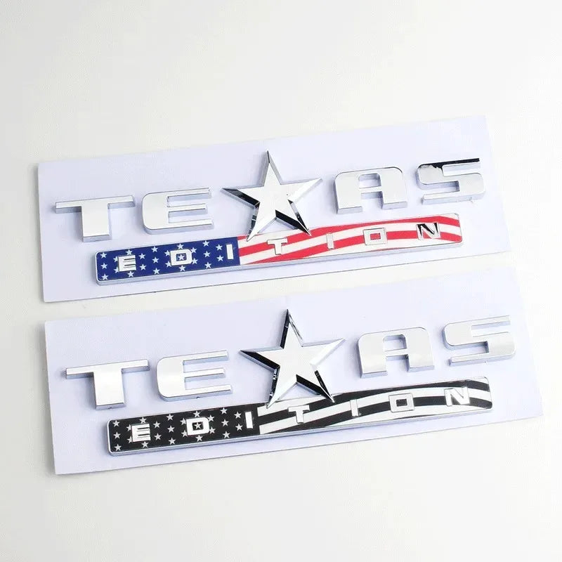 3D TEXAS EDITION Emblem Badge
