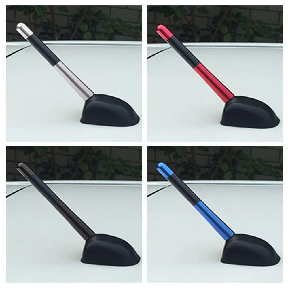12cm/4.7in Carbon Fiber Antenna For Peugeot 206 1998-2012 AM/FM