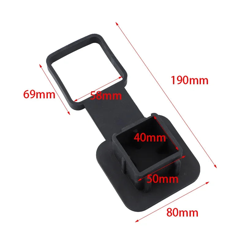 Universal Heavy-Duty Trailer Hitch Cover Plug