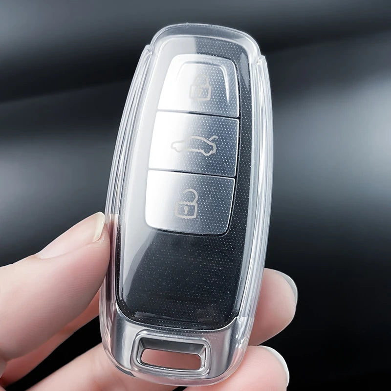Premium TPU Key Cover for Audi A3 A4 A6 Q7 Q8 2018-2021