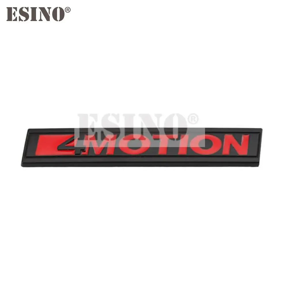 4Motion 3D Chrome Alloy Emblem Badge for VW Golf R/Tiguan