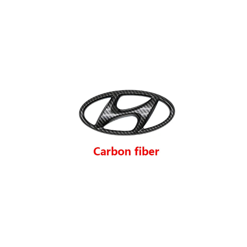 ABS Front Grille Emblem Sticker for Hyundai Tucson Elantra