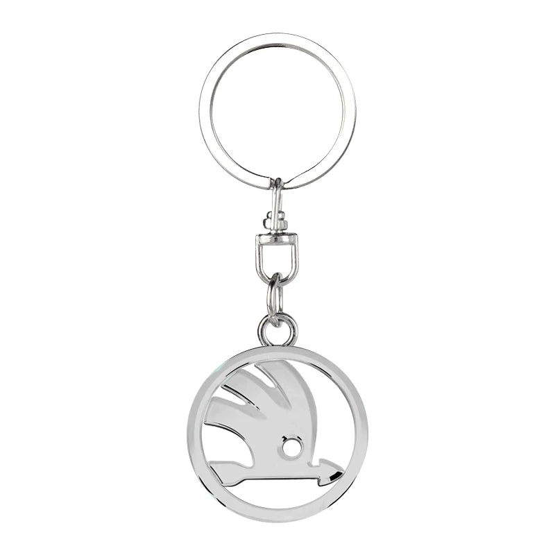 Premium Metal Keychain for Skoda