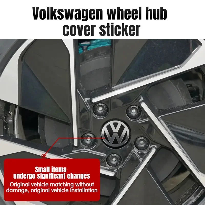 VW Wheel Center Hub Decals 4PCS – Pro Styling Upgrade