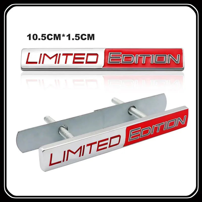 Universal Limited Edition Metal Emblem Badge