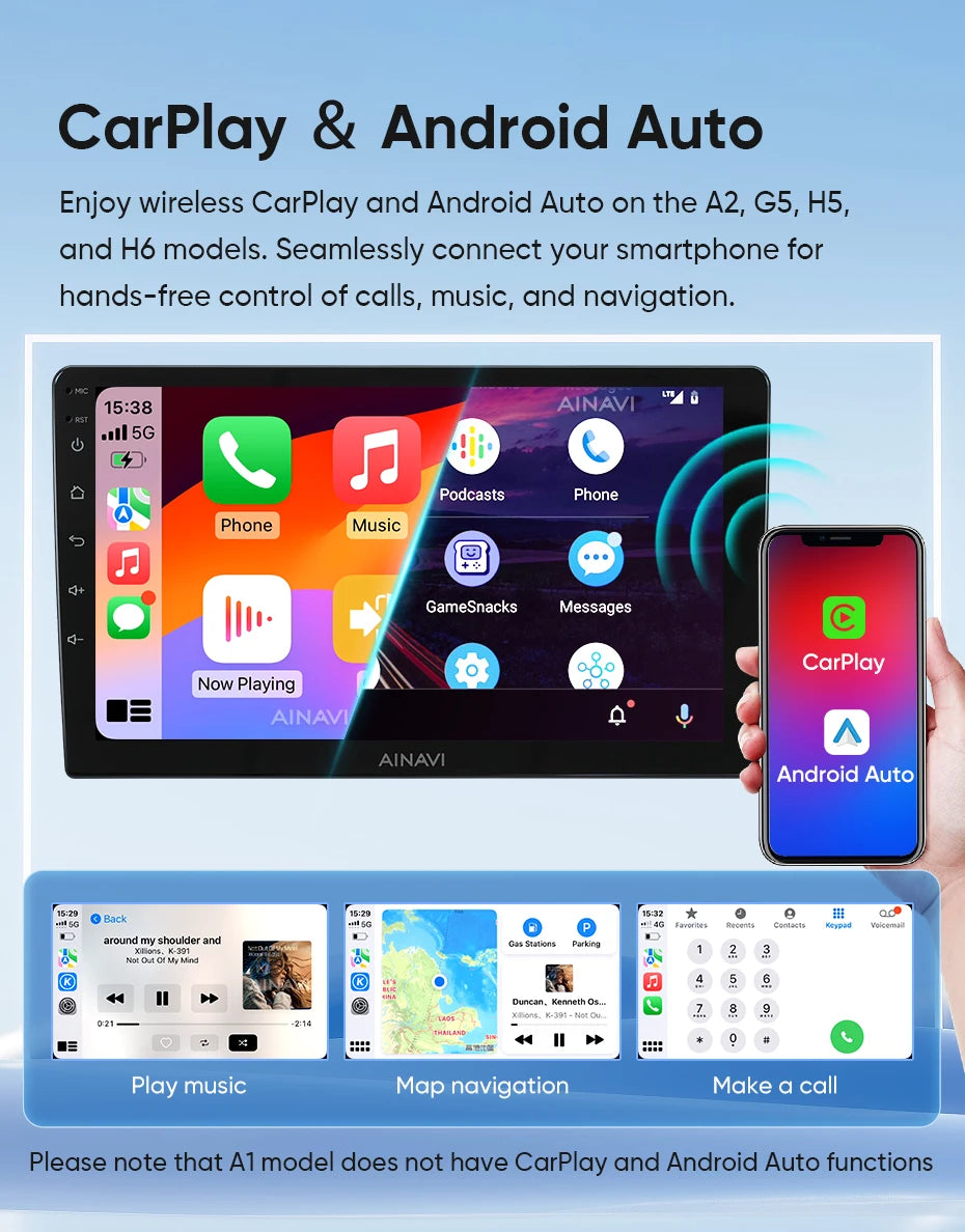 Sistema multimedia Ainavi para VW Polo 5 (2008-2017)